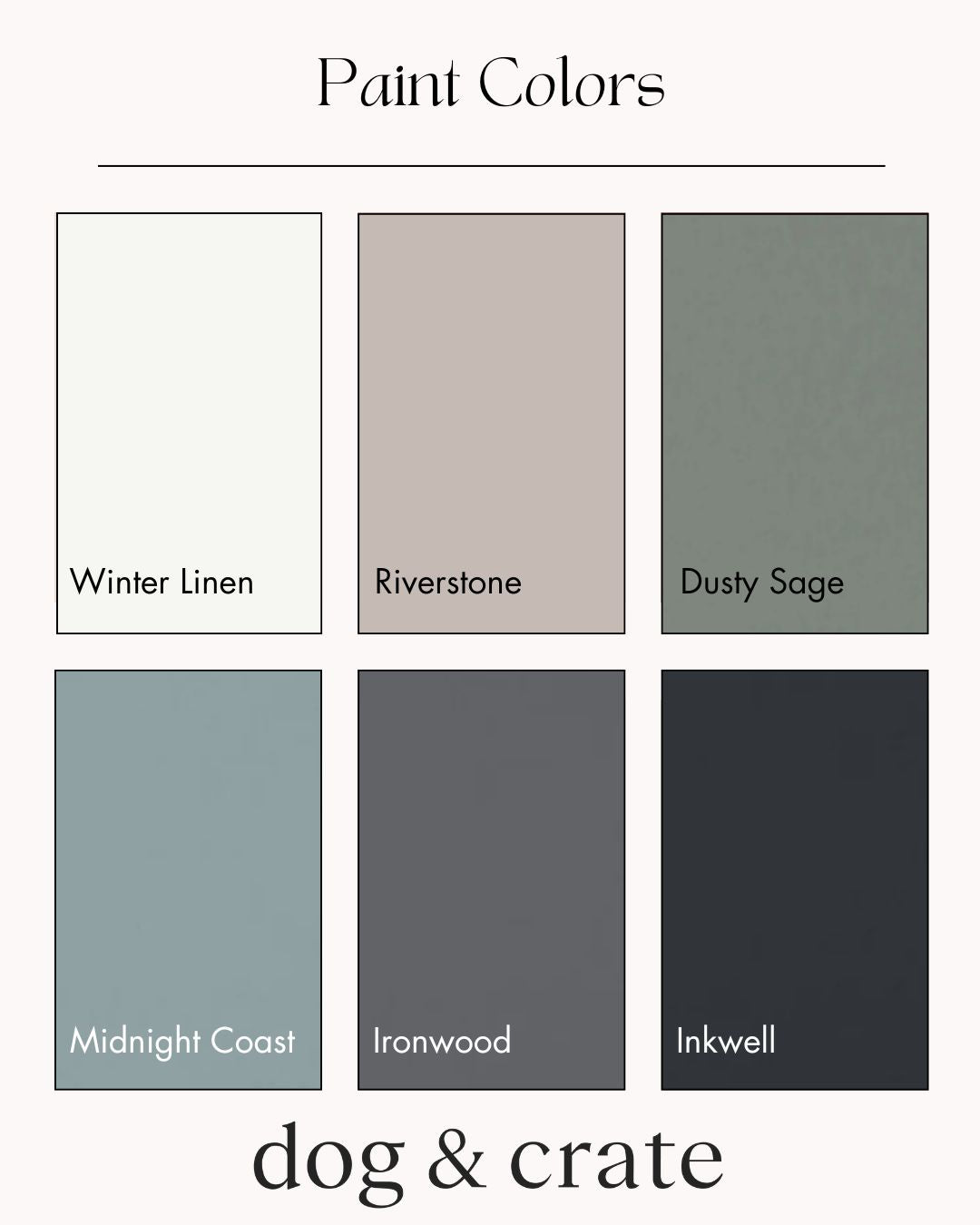 dog crate color options