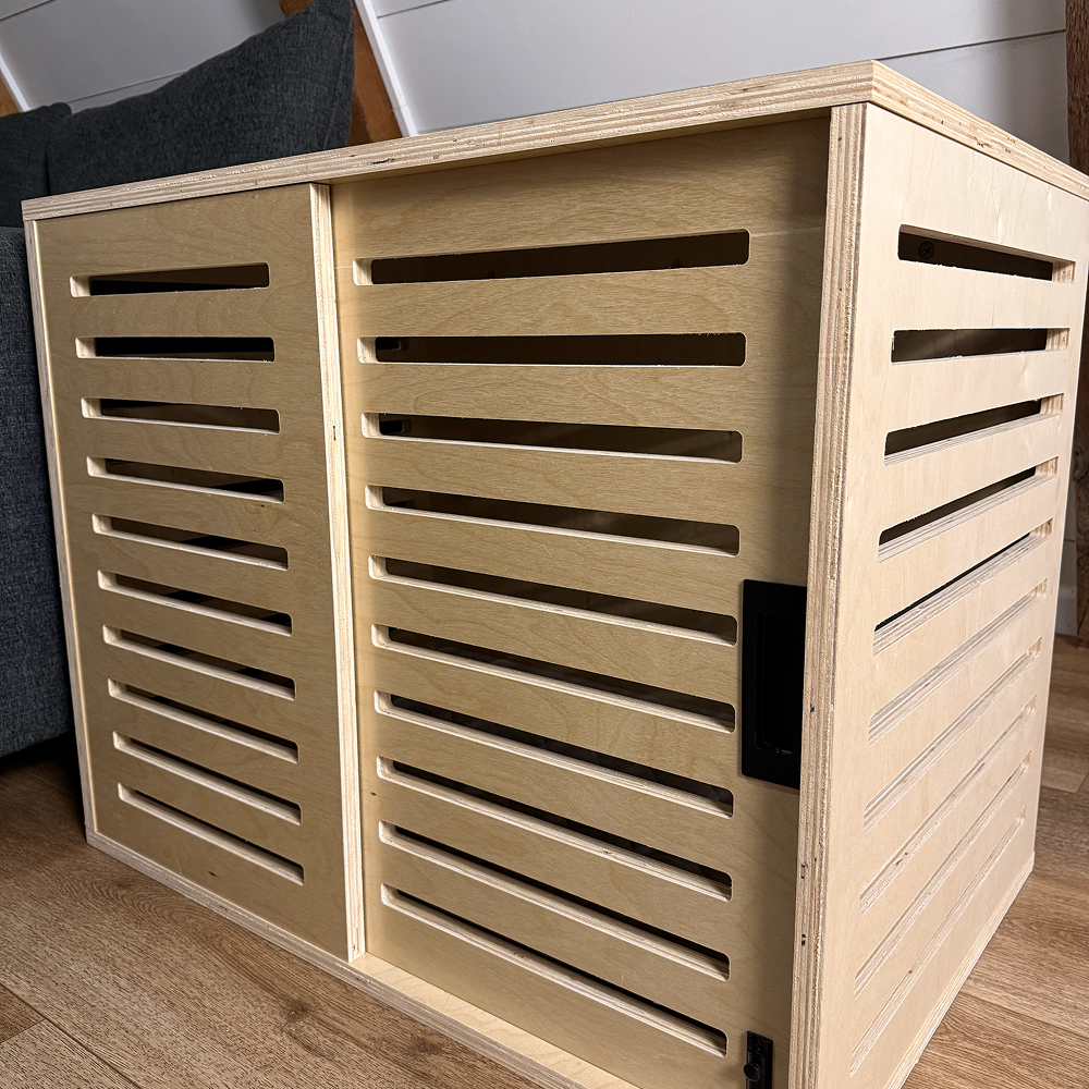 Studio XL Dog Crate for apartment