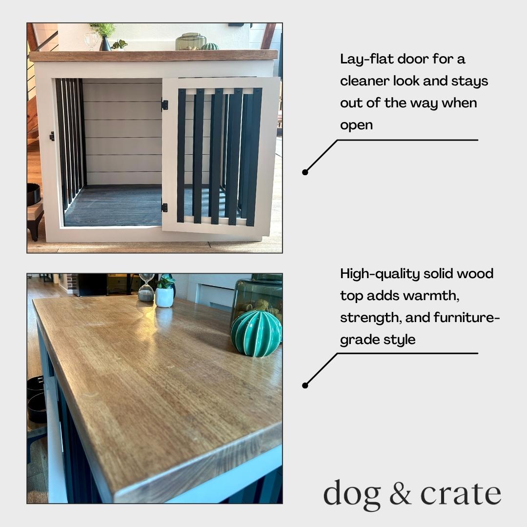 Designer Dog Crate Exterior L