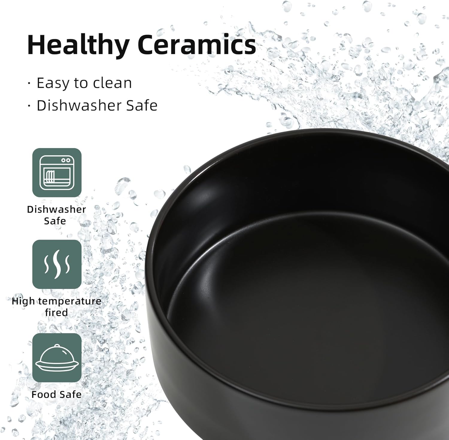 Safe luxury dog bowl