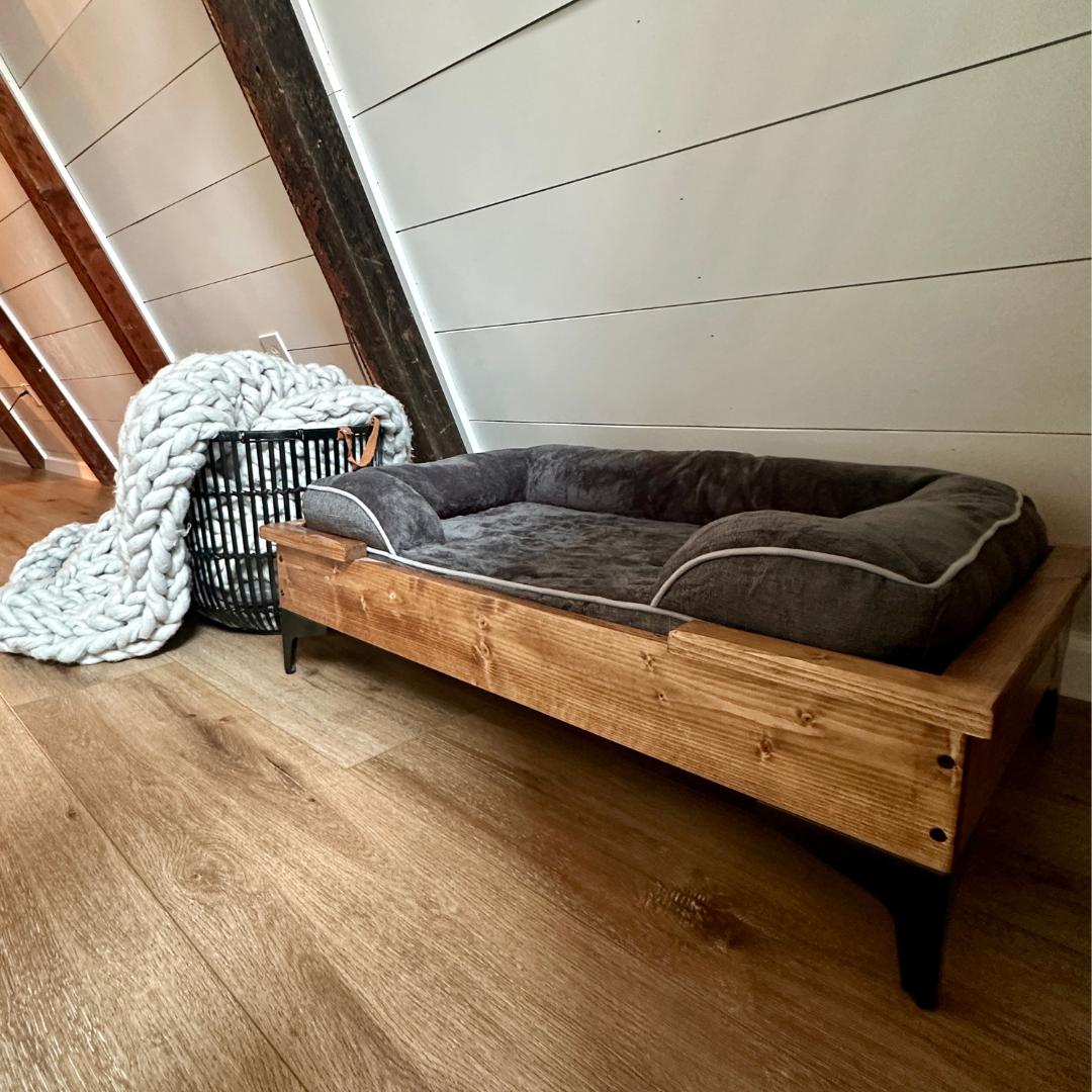 custom dog bed frame