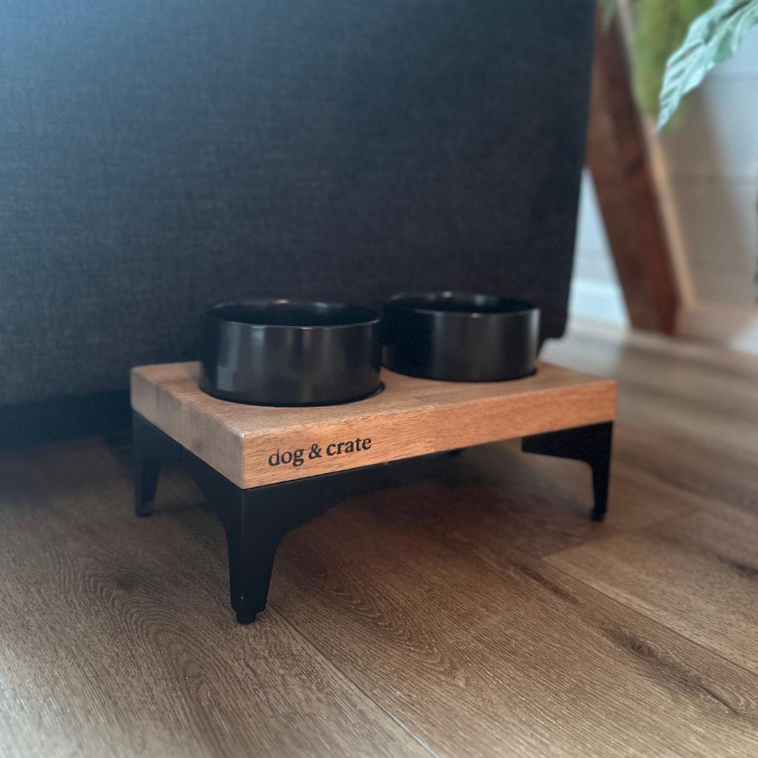 luxury dog bowl stand medium dog
