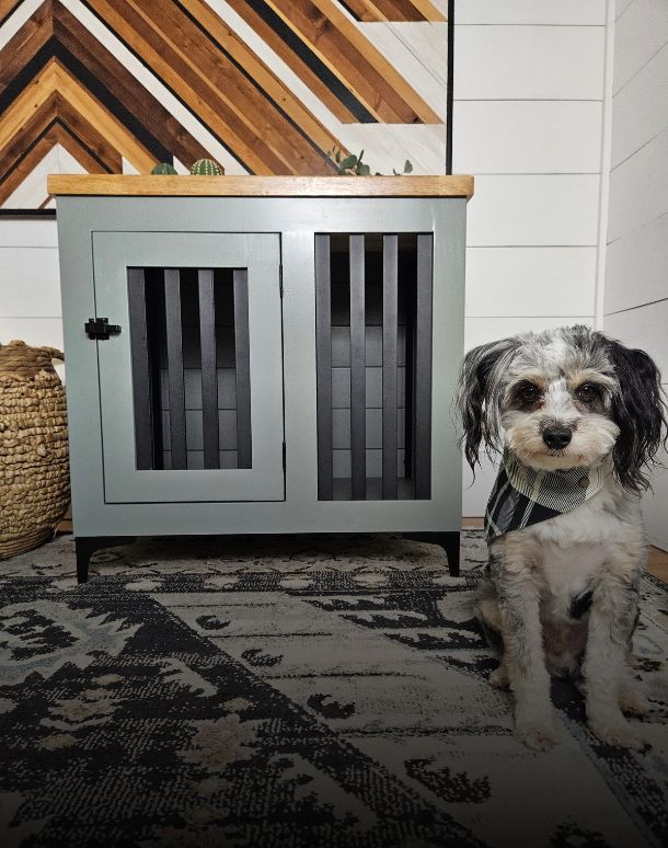 the best wooden dog crate furniture