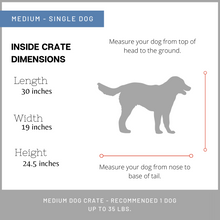 Load image into Gallery viewer, Medium Dog Crate furniture for sale
