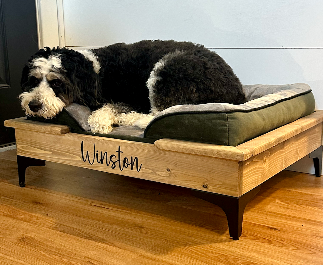Wood dog bed furniture hotsell