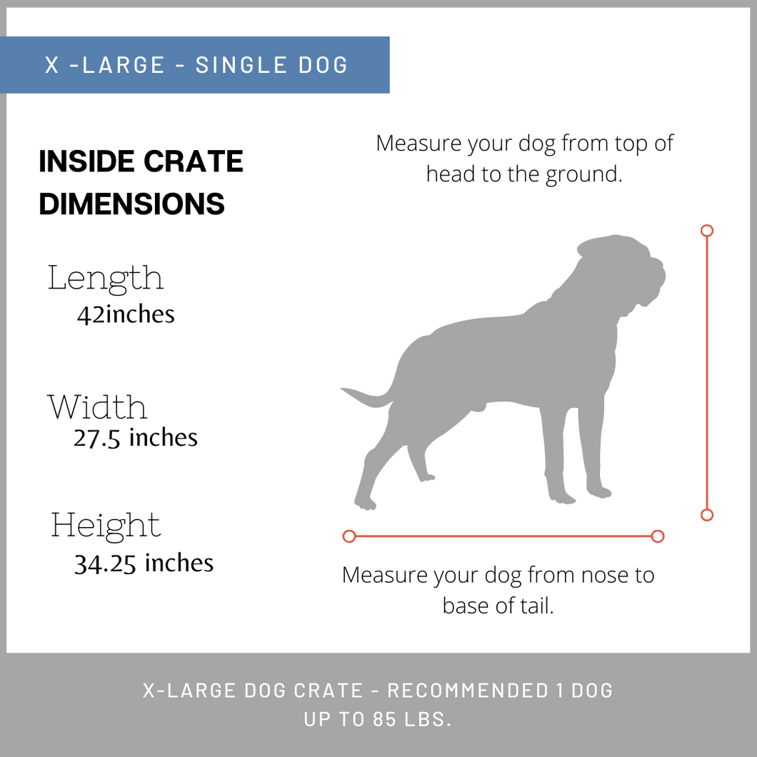 Single Dog Crate - XL